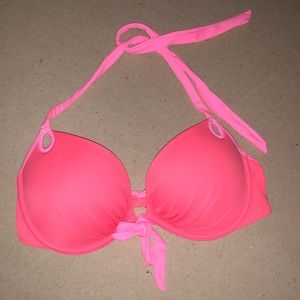 Victoria’s Secret Pink and Coral Push-up top